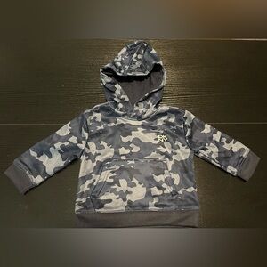 DKNY Size 12 Months Blue Camo Hoodie